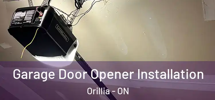  Garage Door Opener Installation Orillia - ON